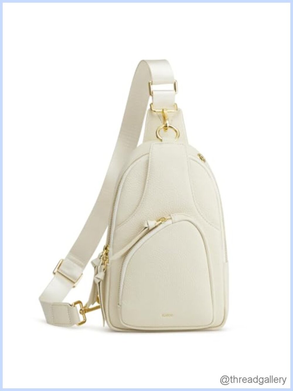 Genuine Leather Sling Crossbody Bag RFID Blocking Travel